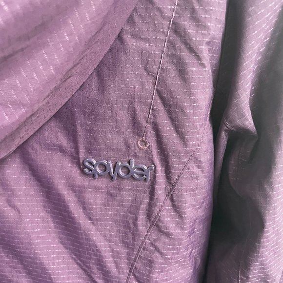 Spyder Womens Ski Jacket Purple - Picture 5 of 6